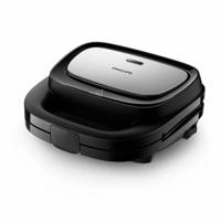 Tosti-ijzer Philips SERIE 5000 Zwart/Zilverkleurig 750 W