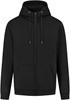 Starworld SW240 Organic Cotton Unisex Sweat Jacket - Deep Black - XL Starworld SW240 Organic Cotton Unisex Sweat Jacket - Deep Black - XL