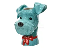 Vaas Foxterriër Hond Blauw 22,5cm