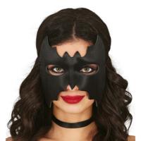 Verkleed oogmasker - vleermuis - volwassenen - zwart - Halloween/gemaskerd bal - bat woman Verkleed oogmasker - vleermuis - volwassenen - zwart - Halloween/gemaskerd bal - bat woman