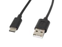 Lanberg CA-USBO-10CC-0018-BK USB-kabel USB 2.0 1,8 m USB A USB C Zwart