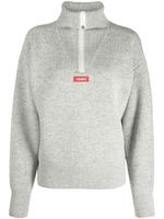 Coperni pull à col zippé - Gris