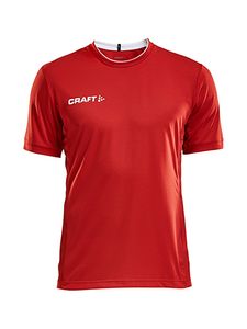 Craft 1905636 Progress Practise Tee JR - Brigh Red/White - 122/128