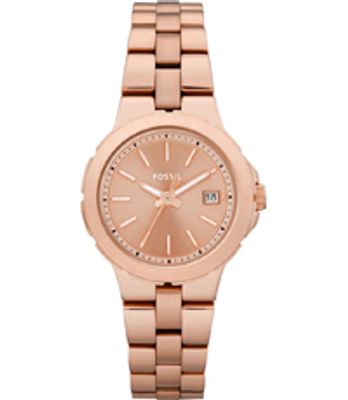 Horlogeband Fossil AM4402 Roestvrij staal (RVS) Rosé