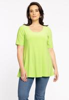 Yoek Tuniek flare | Groen | Maat 46/48
