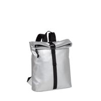 New Rebels Mart Los Angeles Metallic Zilver 7L Rolltop Rugzak Waterafstotend