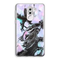Pastel zwart: Honor 6X Transparant Hoesje