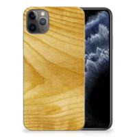 Apple iPhone 11 Pro Max | Bumper Hoesje | Licht Hout
