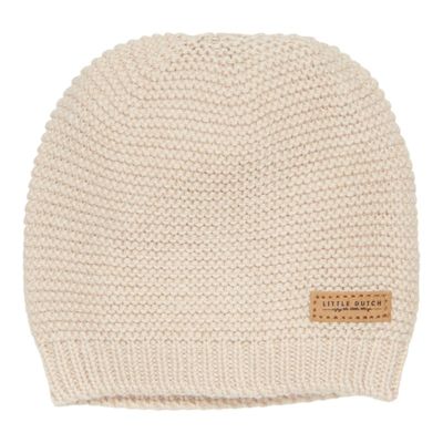 Little Dutch gebreid babymutsje Sand Maat