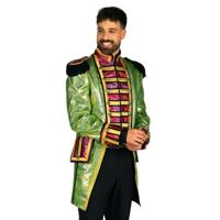 Herenjas Metalic Fiesta groen