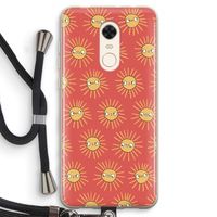 Zon: Xiaomi Redmi 5 Transparant Hoesje met koord