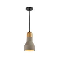 QUVIO Hanglamp hout en beton - QUV5047L-GREY