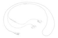Samsung EO-IC100BWEGEU In Ear oordopjes Kabel Stereo Wit Volumeregeling, Microfoon uitschakelbaar (mute)