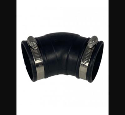 Air-Aqua Flexibele bocht (45°) 63mm