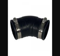 Air-Aqua Flexibele bocht (45°) 63mm