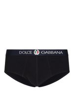 Dolce & Gabbana logo-waistband briefs - Noir