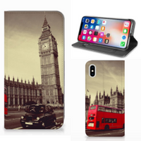 Apple iPhone Xs Max Book Cover Londen - thumbnail