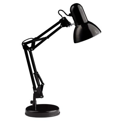 Brilliant Glanzend zwarte bureaulampHenry - 92706/06