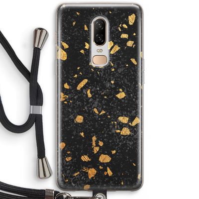 Terrazzo N°7: OnePlus 6 Transparant Hoesje met koord