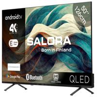 Salora 50QLED320 tv 127 cm (50") 4K Ultra HD Smart TV Wifi Zwart 250 cd/m² - thumbnail