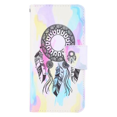Shop4 - Samsung Galaxy A52 Hoesje - Wallet Case Kleurrijke Dromenvanger Shop4 - Samsung Galaxy A52 Hoesje - Wallet Case Kleurrijke Dromenvanger