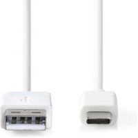 USB 2.0 Kabel USB-C Male - A Male [CCGW60600WT20] 2 meter wit