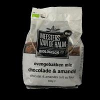 Ovengebakken mix chocolade en amandel bio 400 Gram