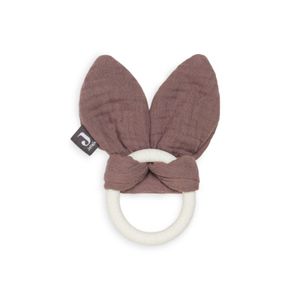 Jollein bijtring siliconen Bunny Ears Chestnut Maat