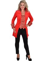 Markiezin jas "rood" Markiezin jas "rood"