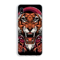 Tiger and Rattlesnakes: Samsung Galaxy A10 Transparant Hoesje