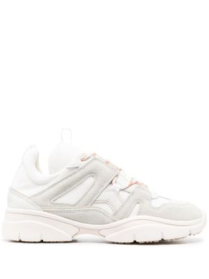 ISABEL MARANT baskets Kindsayh à design à empiècements - Tons neutres