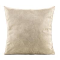 2e Halve Prijs Leen Bakker - Sierkussen Mathis - 45x45 Cm - Polyester/Velvet - Beige - 10x45x45 Cm