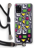 8-bit N°4: Samsung Galaxy A31 Transparant Hoesje met koord