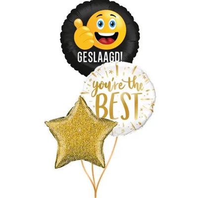 'Ballonnen tros 'Geslaagd, You're the Best'' kopen? | FOR YOU GIFTS