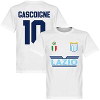 Lazio Roma Gascoigne 10 Team T-Shirt