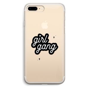 Girl Gang: iPhone 7 Plus Transparant Hoesje