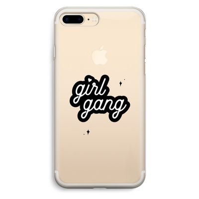 Girl Gang: iPhone 7 Plus Transparant Hoesje