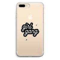 Girl Gang: iPhone 7 Plus Transparant Hoesje