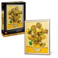 LEGO Art 31215 Vincent van Gogh - Zonnebloemen - Wandkunst, Bouw voor volwassenen
