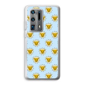 Leeuwenkoppen: Huawei P40 Pro Plus Transparant Hoesje