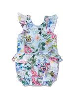 Molo maillot de bain péplum à fleurs - Multicolore