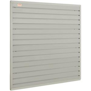 VEVOR wandpaneel gereedschapswand 129,1 x 129,1 cm wandpaneel WPC gereedschapshouder organizer, lamellenwand slatwall pegboard pegboard wandhouder ideaal voor werkplaats magazijn kelder werkbank garage