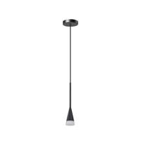 ETH Defender Hanglamp mat zwart excl. 1xGU10