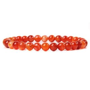 Oranje Agaat edelsteen armband - Spirituele Sieraden en Edelstenen - Spiritueelboek.nl