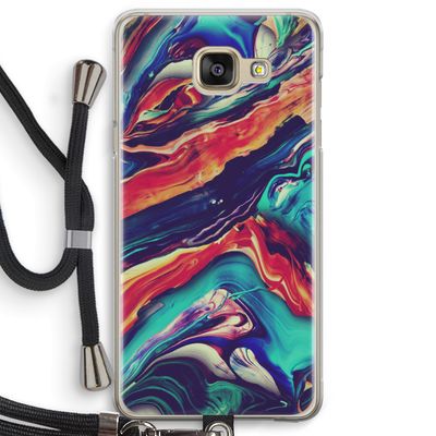 Chameleon Sun: Samsung Galaxy A5 (2016) Transparant Hoesje met koord