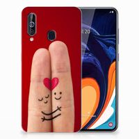 Samsung Galaxy A60 Silicone Back Cover Liefde - Origineel Romantisch Cadeau