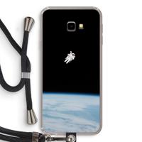 Alone in Space: Samsung Galaxy J4 Plus Transparant Hoesje met koord - thumbnail