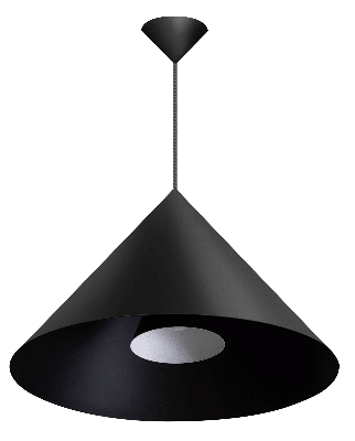 Hanglamp Dillon zwart Ø 55 cm