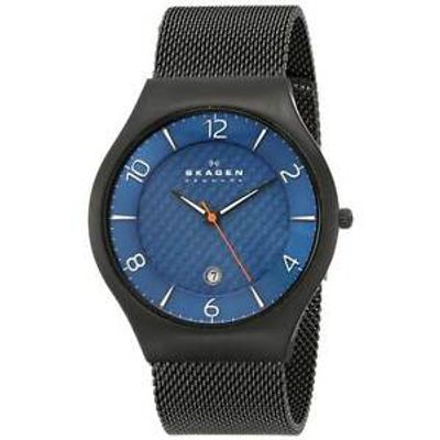 Horlogeband Skagen SKW6147 Titanium Zwart