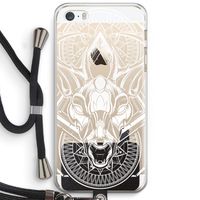 Oh Deer: iPhone 5 / 5S / SE Transparant Hoesje met koord
